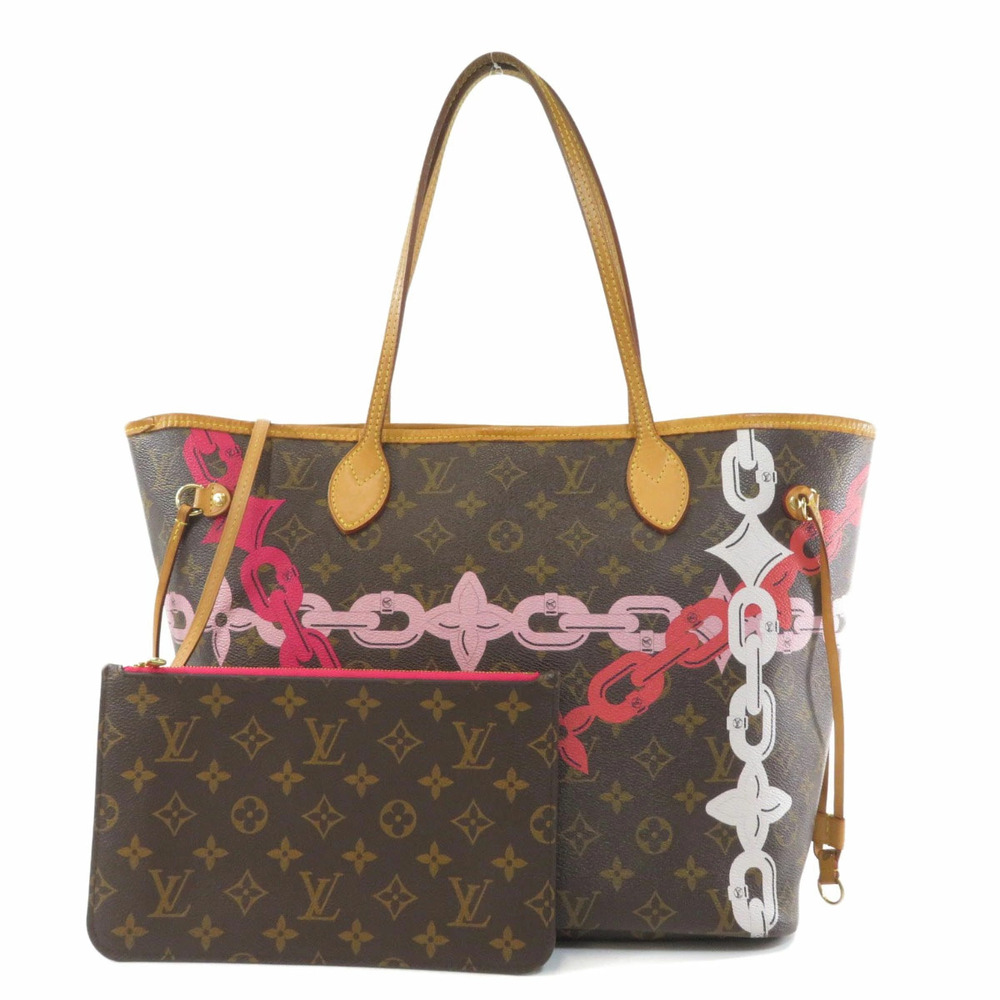 Louis Vuitton Neverfull Monogram Bay Tote Bag Canvas - Picture 11 of 11